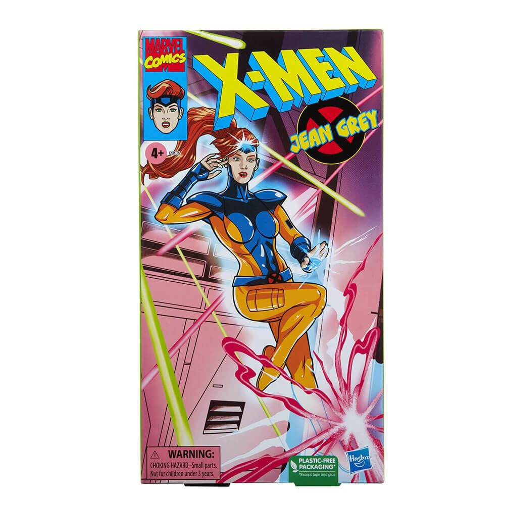 Marvel Legends X-Men Animated Series VHS Box Jean Grey Action Figure