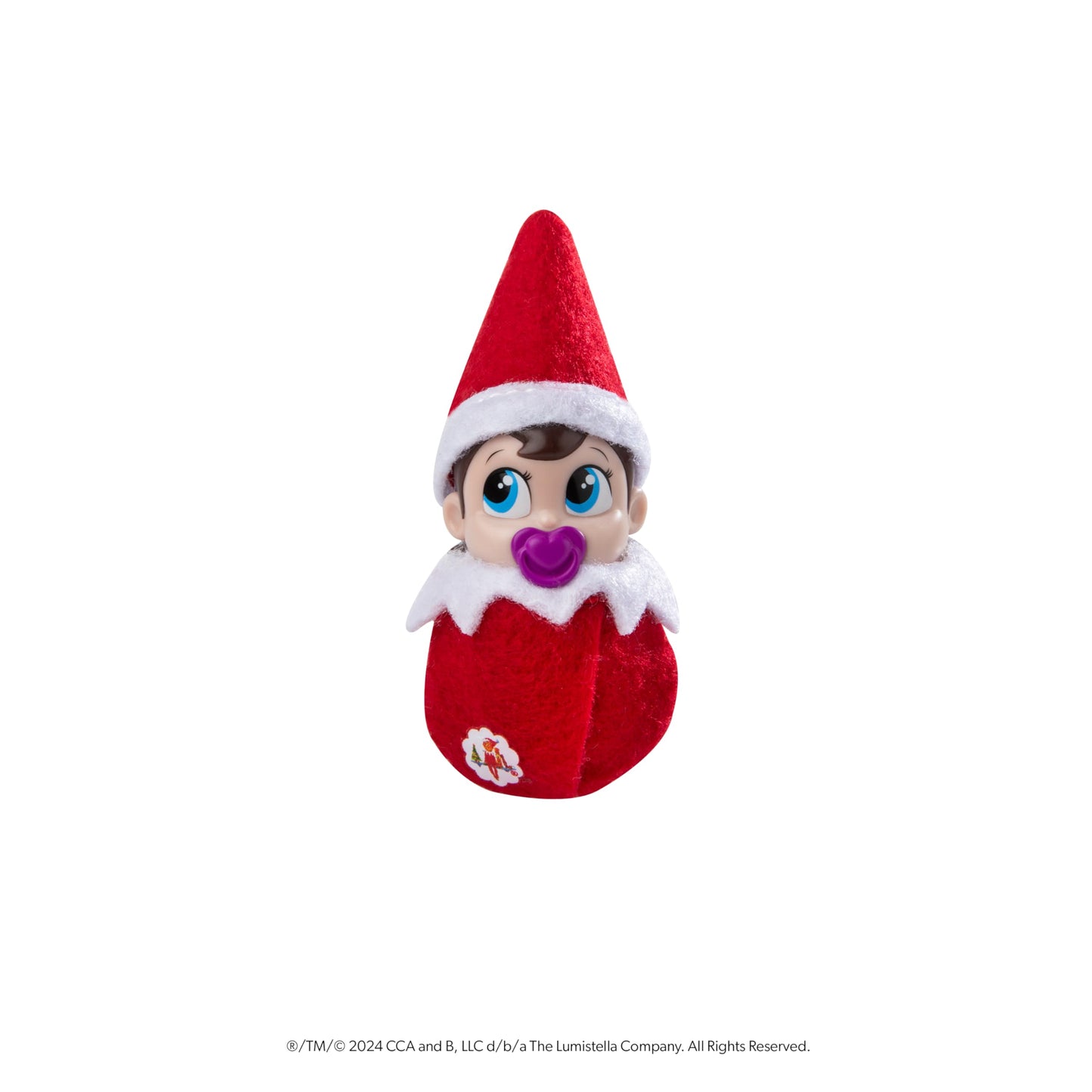 The Elf on the Shelf Frost Pips Mini Blooms Elf Baby Girl with Blue Eyes - Includes Frost Flower Cradle - for Ages 3 Years and Above