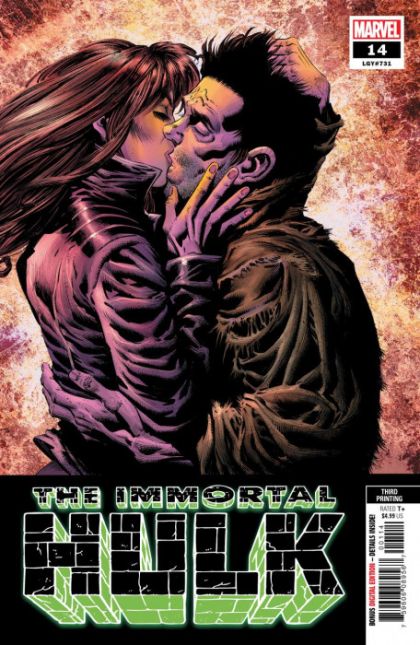 The Immortal Hulk #14D – We Only Meet At Funerals (3rd Printing Kyle Hotz)