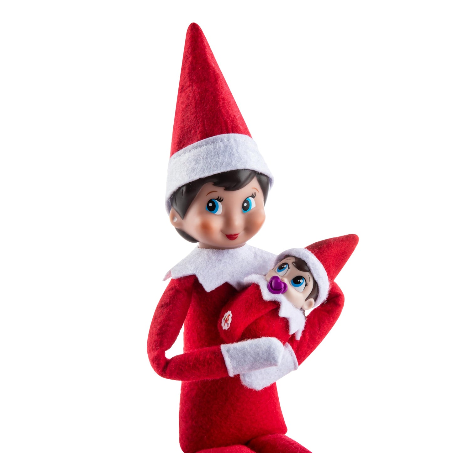 The Elf on the Shelf Frost Pips Mini Blooms Elf Baby Girl with Blue Eyes - Includes Frost Flower Cradle - for Ages 3 Years and Above