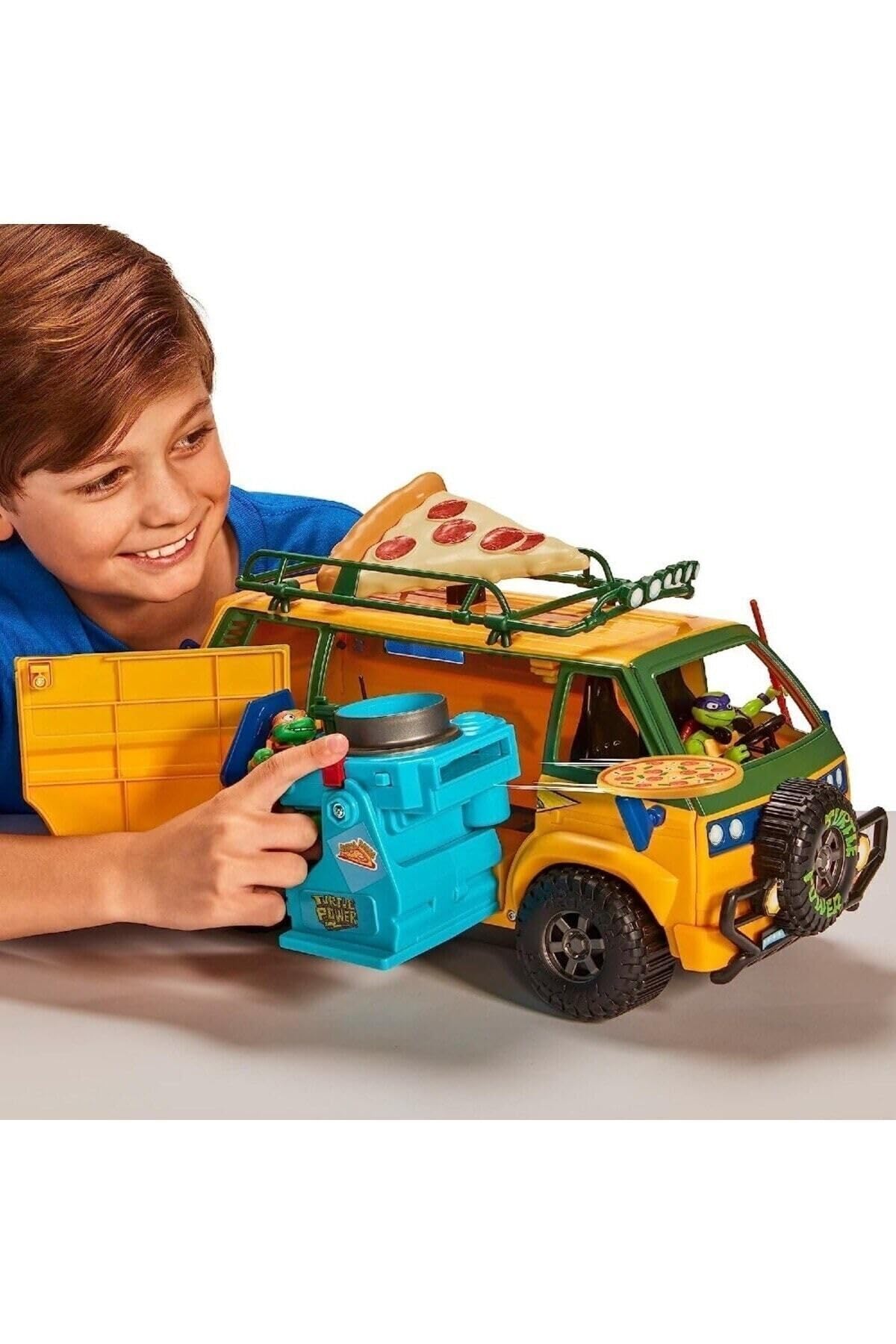 Teenage Mutant Ninja Turtles: Mutant Mayhem Pizza Fire Delivery Van by Playmates Toys
