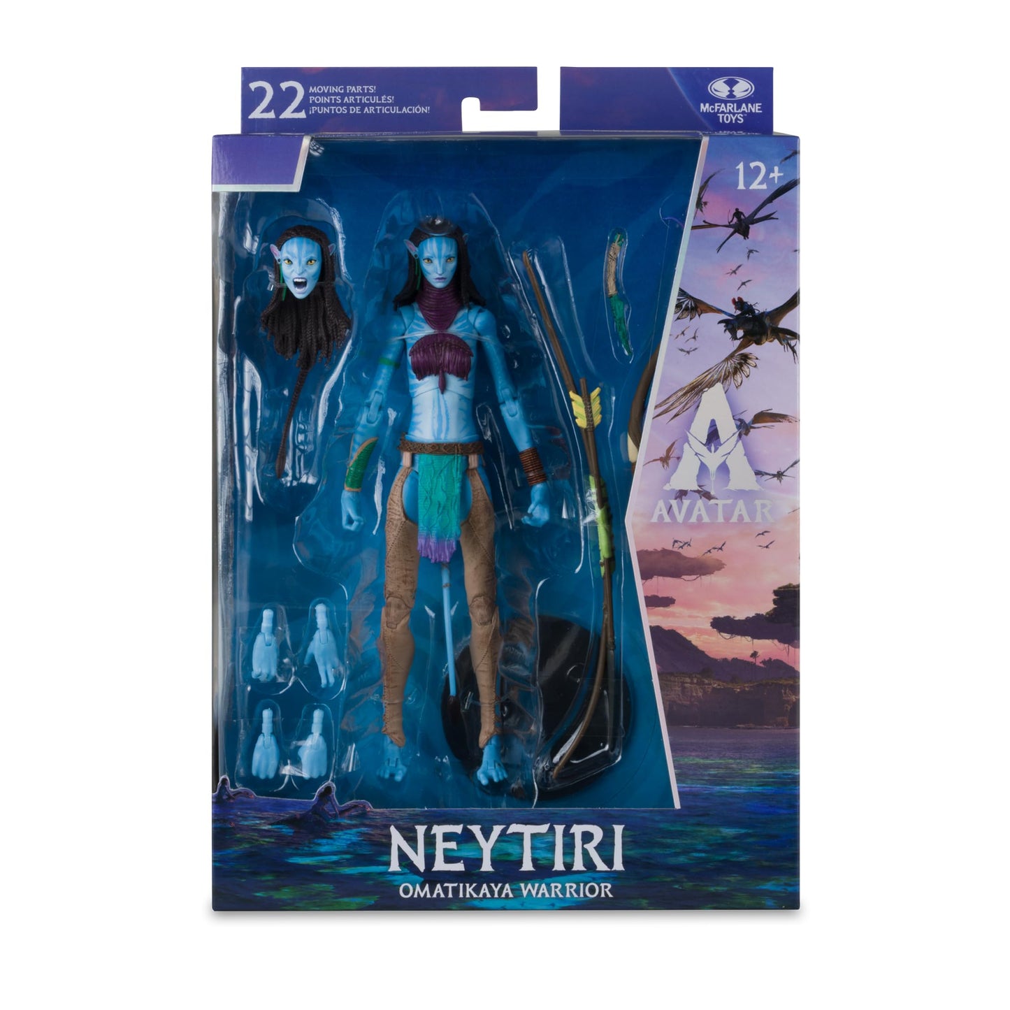 McFarlane Toys- Avatar: Fire and Ash Neytiri (Omatikaya Warrior) 7in Action Figure McFarlane Collector Edition