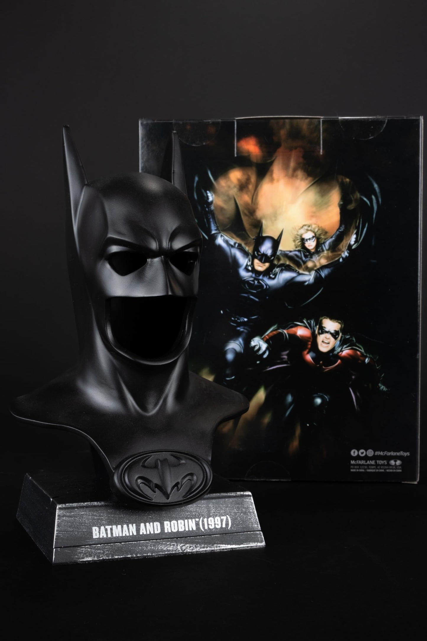 McFarlane Toys - DC Direct Batman (Batman and Robin) Cowl Replica 1:3 Scale