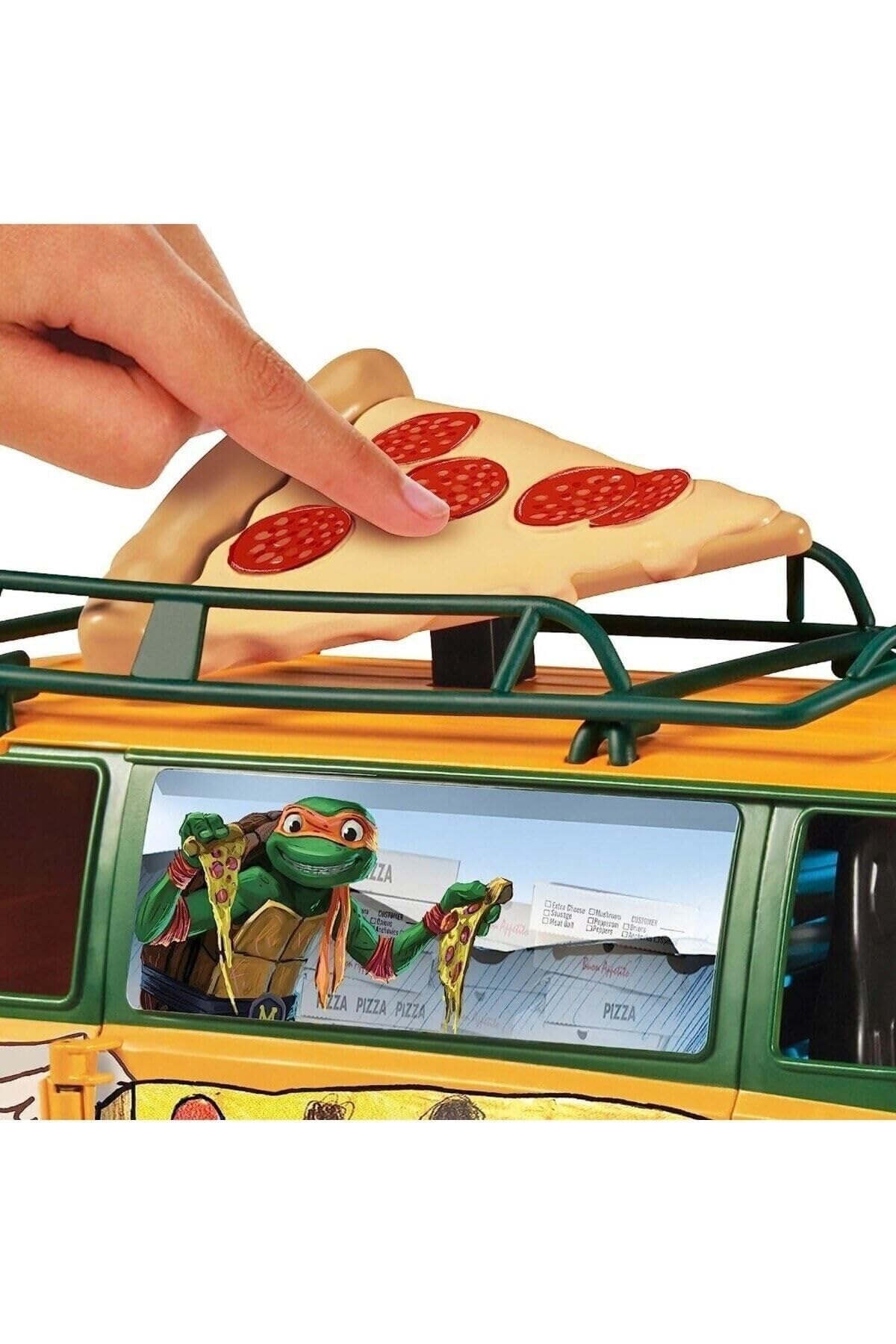 Teenage Mutant Ninja Turtles: Mutant Mayhem Pizza Fire Delivery Van by Playmates Toys