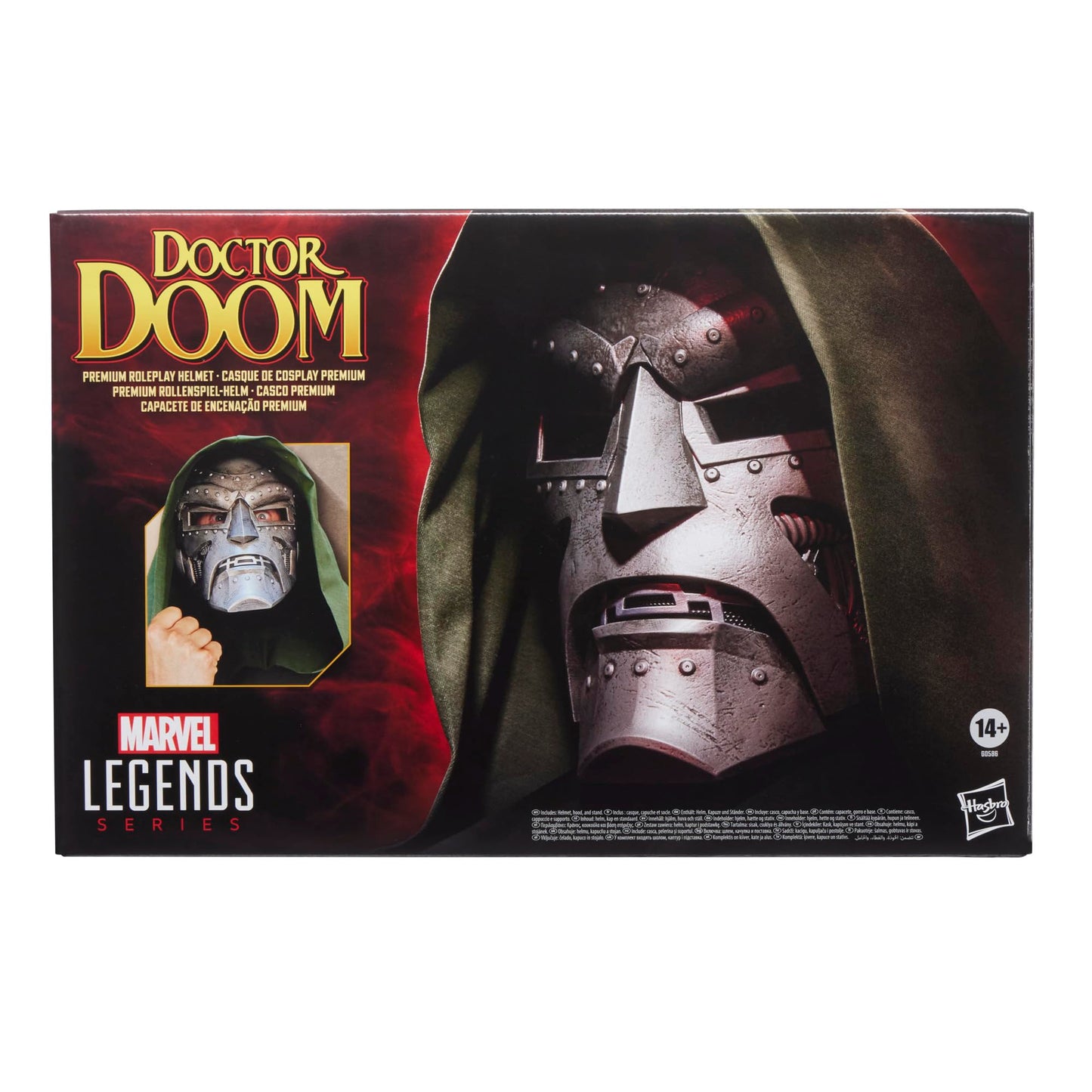 Marvel Legends Series Doctor Doom Premium Roleplay Helmet, Fantastic Four Comics Collectible Gear for Adults