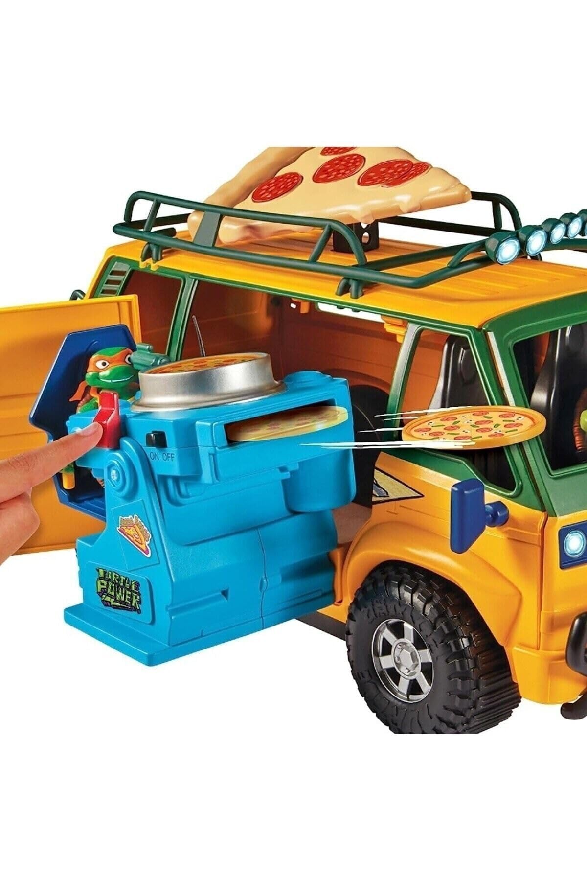 Teenage Mutant Ninja Turtles: Mutant Mayhem Pizza Fire Delivery Van by Playmates Toys