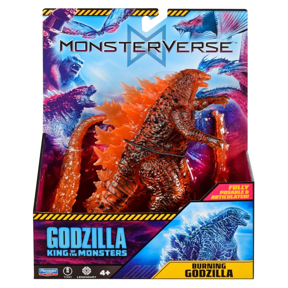 PlayMates MonsterVerse Burning Godzilla King of The Monsters