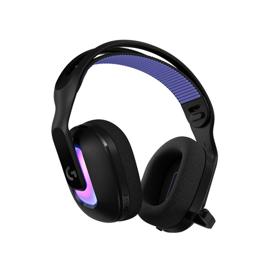 Logitech G522 Lightspeed Wireless Gaming Headset, LIGHTSYNC RGB, Full Bandwidth Mic & Advanced Synchronized Audio, Tri-Connectivity with Lightspeed, Bluetooth, USB-A to USB-C for PC - Black