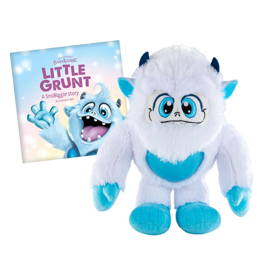 The Elf on the Shelf SnoBiggie Little Grunt Yeti - Huggable 12-Inch Plush Toy with Storybook – from The Creators of The Elf on the Shelf.