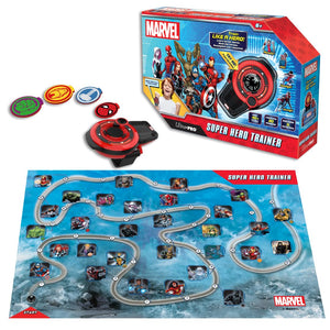 Marvel Super Hero Trainer - Interactive Fitness Toy for Kids, Motion Activated Superhero Training Game, Includes Hero Tokens & Map, Encourages Active Play & STEM Learning with 40+ Heroes & Villains