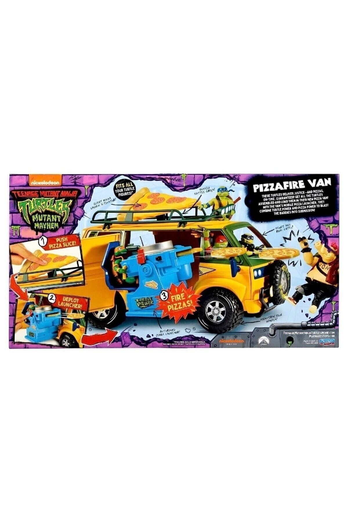 Teenage Mutant Ninja Turtles: Mutant Mayhem Pizza Fire Delivery Van by Playmates Toys