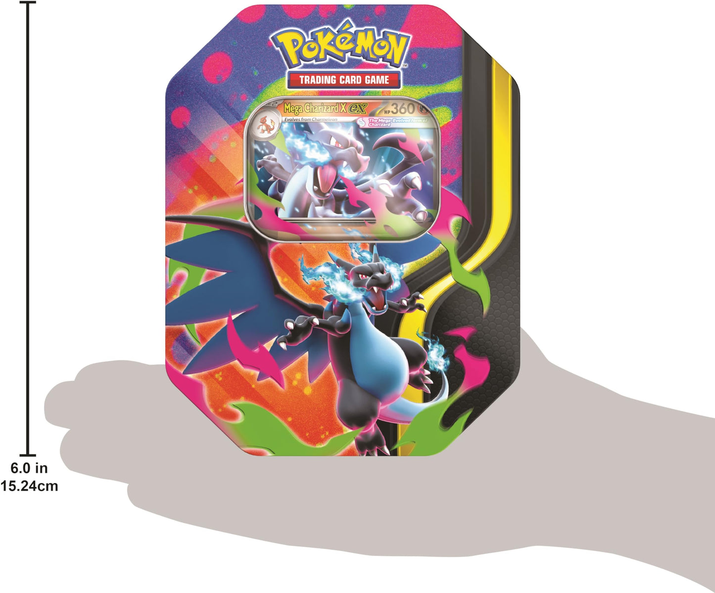 Pokémon TCG: Mega Charizard X Tin