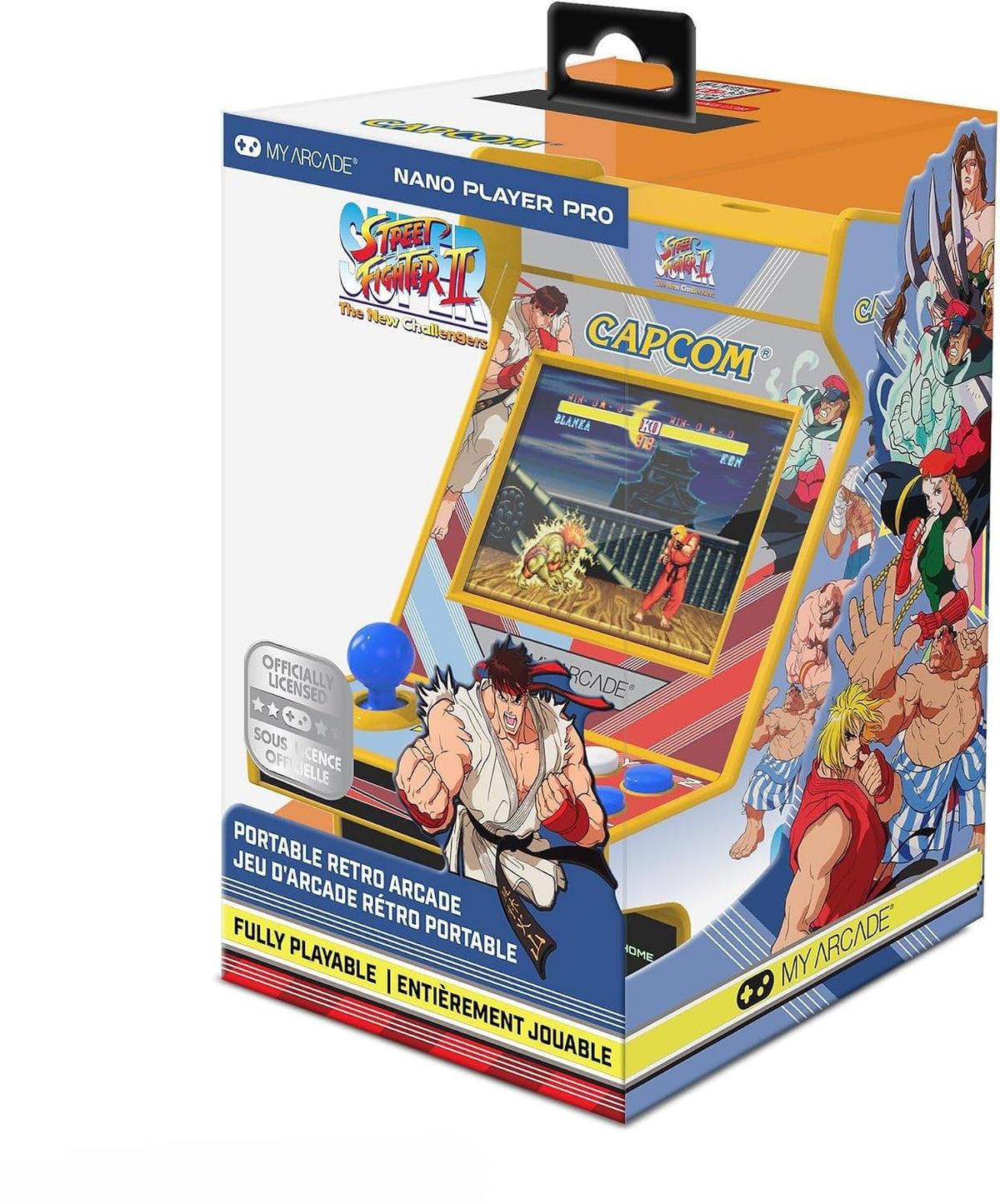 My Arcade Super Street Fighter II Nano Player: Retro Gaming, 2 Games