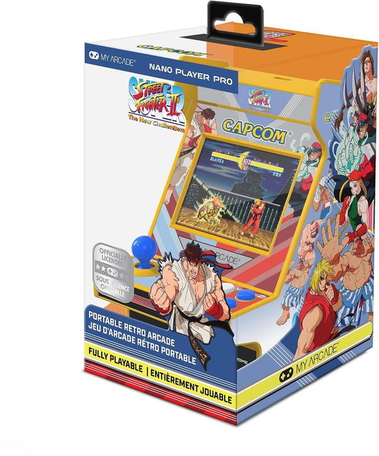 My Arcade Super Street Fighter II Nano Player: Retro Gaming, 2 Games