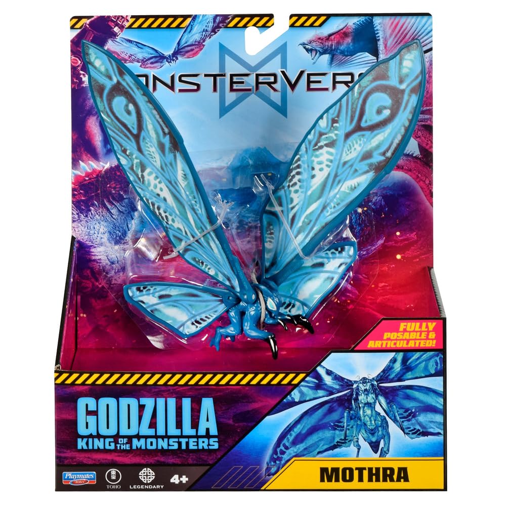 PlayMates MonsterVerse Monthra Fully Posable and Articulated