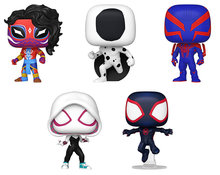 Spider-Man Across The Spider-Verse: - Set of 5 - Spider-Man, Spider-Gwen, Spider-Man 2099, The Spot, Spider-Man India, Spider-Woman