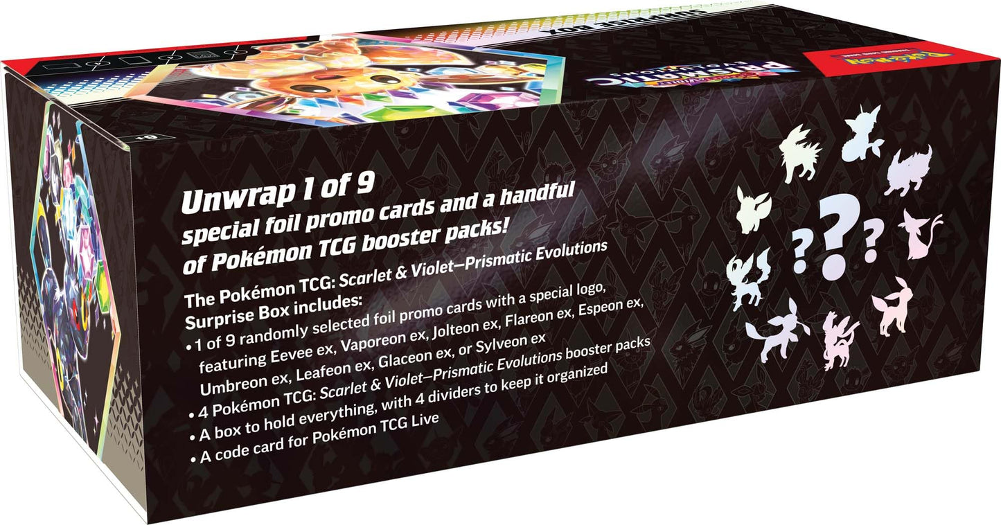 Pokémon Prismatic Evolutions Surprise Box (Sam's Club Exclusive) Booster Bundle 2 Pack