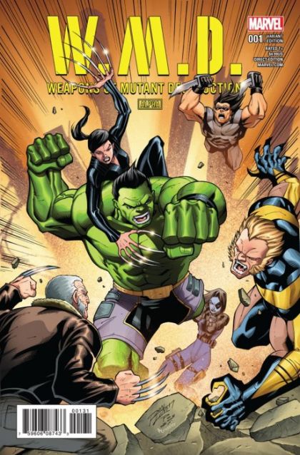 Weapons of Mutant Destruction: Alpha #1C – Part One (Variant Ron Lim Cover)