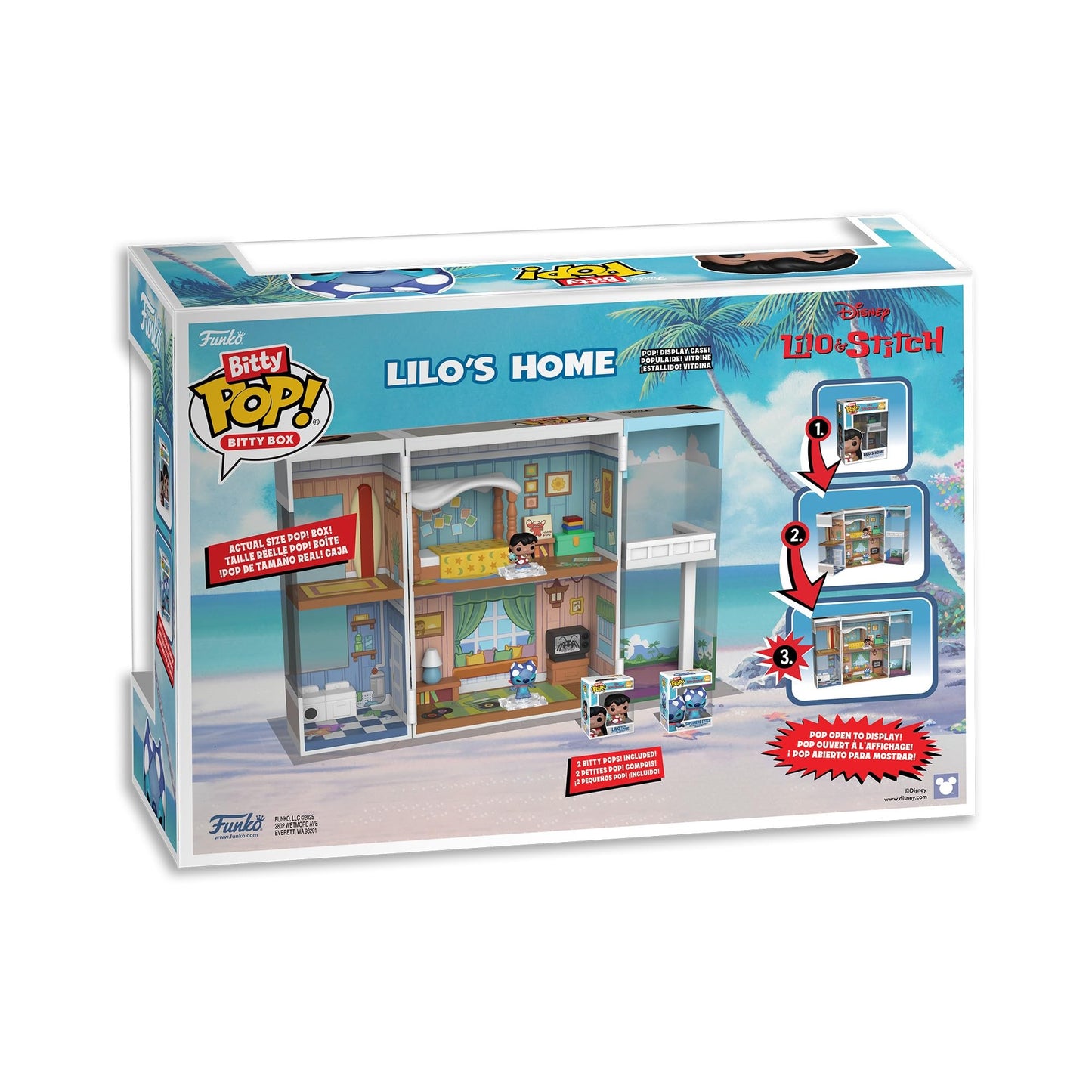 Funko Pop Bitty Boxes: Lilo and Stitch - Lilo's Home - Collectable Vinyl Figure - Gift Idea - Official Merchandise - Toys for Kids & Adults - Cartoon/Animation Fans