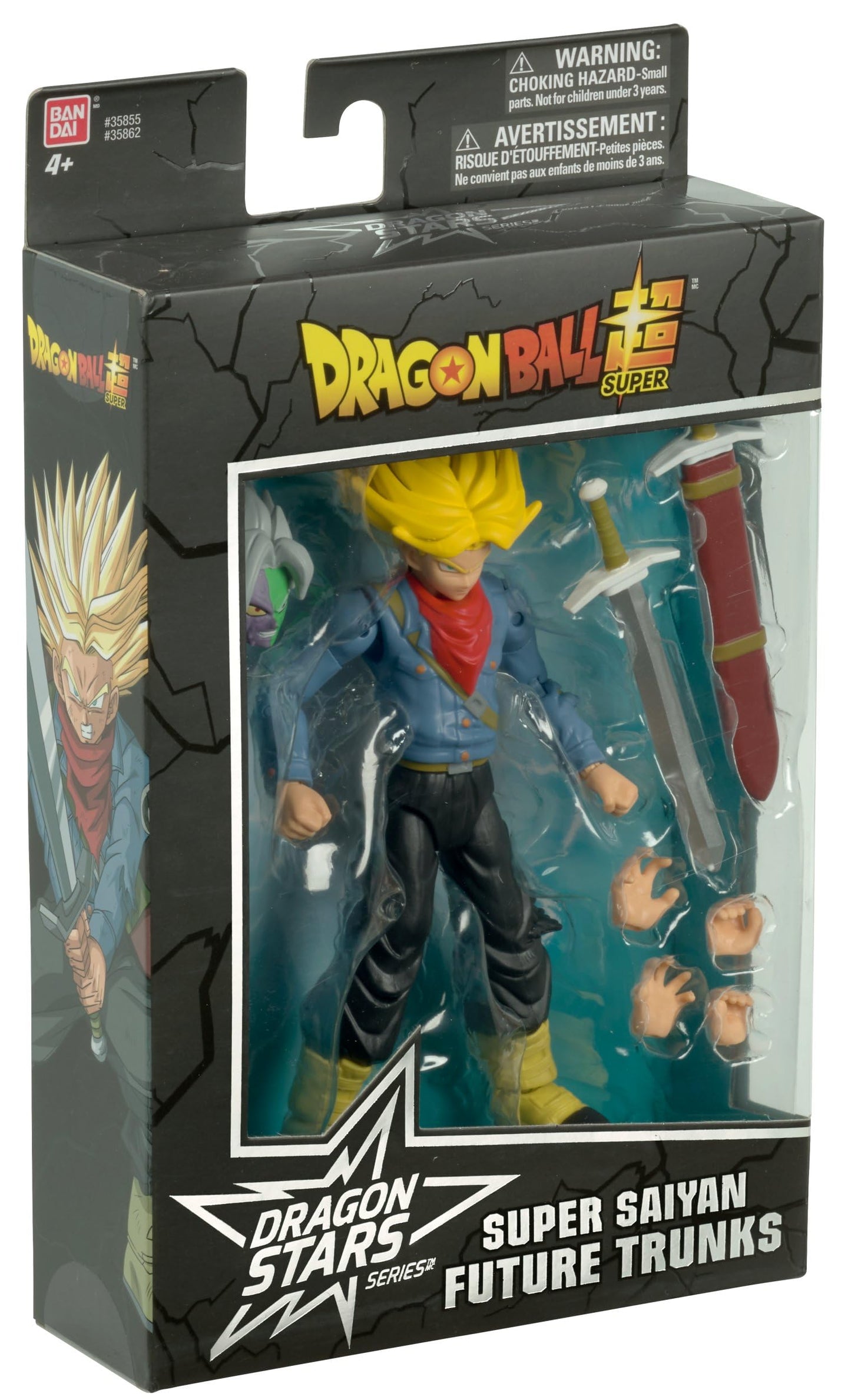 Bandai America - Dragon Ball Super Dragon Stars Super Saiyan Future Trunks