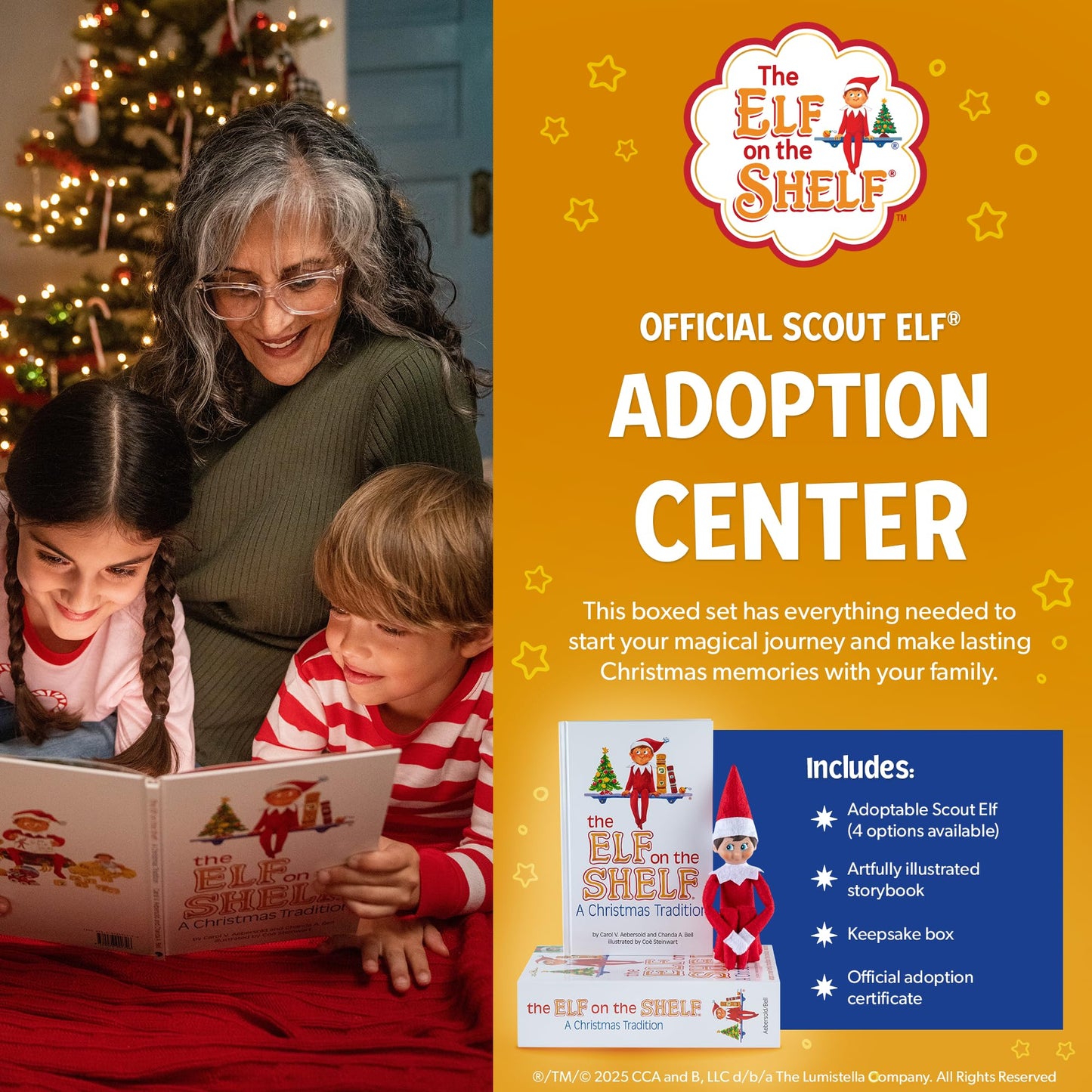 The Elf on the Shelf: A Christmas Tradition - Girl Scout Elf with Brown Eyes - Includes Artfully Illustrated Storybook, Keepsake Box and Official Adoption Certificate