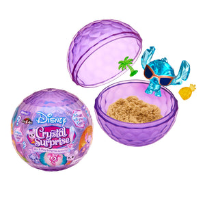 Cra-Z-Art Disney Crystal Surprise Series 1, Mini Collectible Crystal Figures with Activity Compound, Collectible Blind Bag Inspired Crystal Figures, Kids Toys for Ages 3 and Up