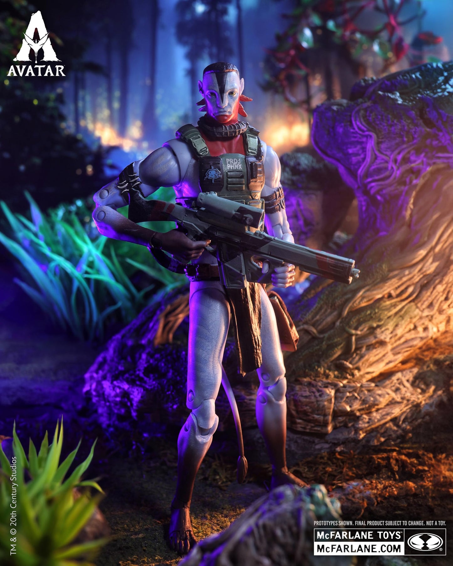 McFarlane Toys- Avatar: Fire and Ash Quaritch (Ash Warrior) 7in Action Figure McFarlane Collector Edition