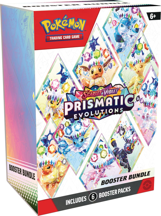 Pokemon TCG: Scarlet & Violet - Prismatic Evolutions Booster Bundle, 1 Set