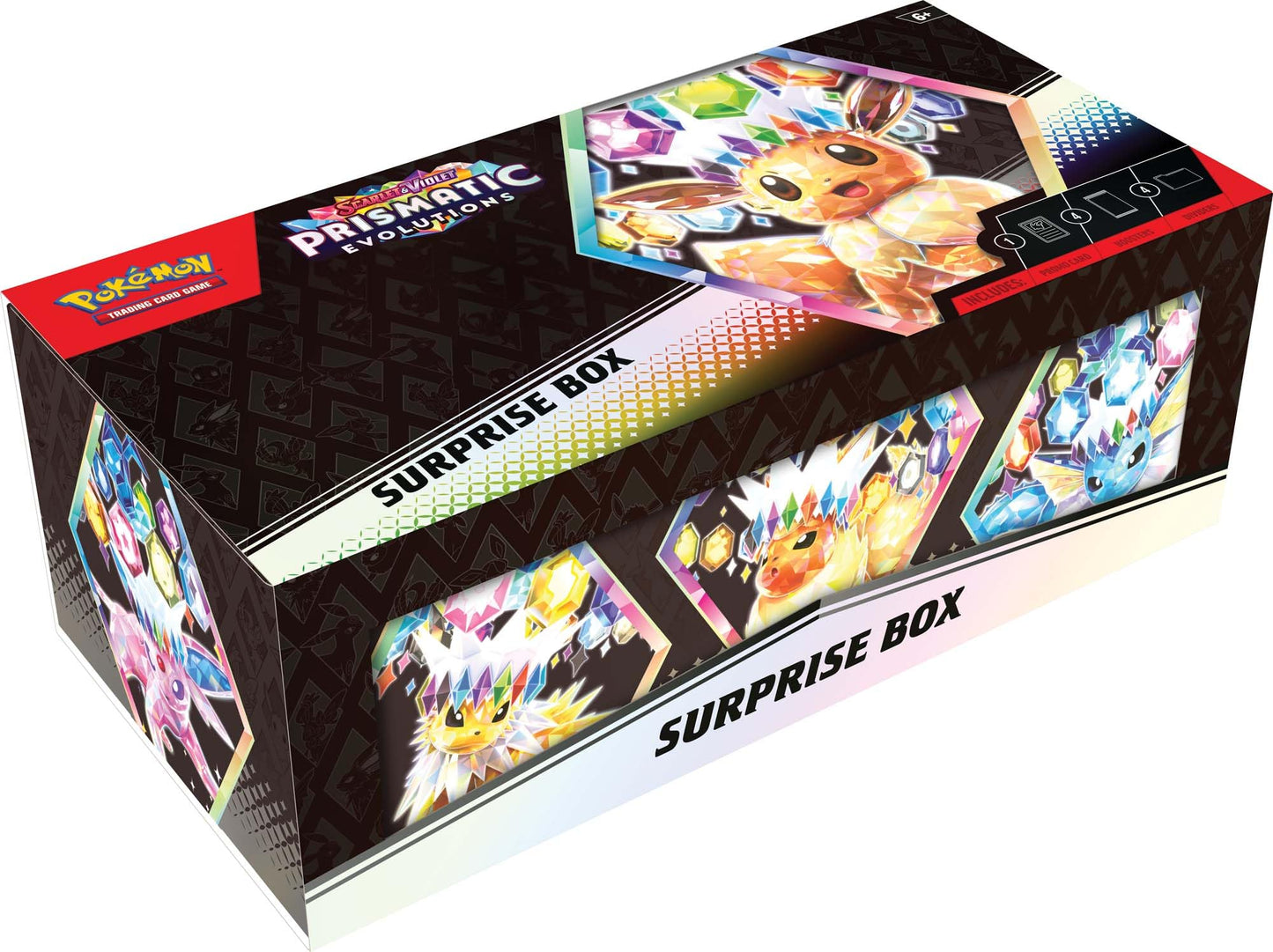 Pokémon Prismatic Evolutions Surprise Box (Sam's Club Exclusive) Booster Bundle 2 Pack