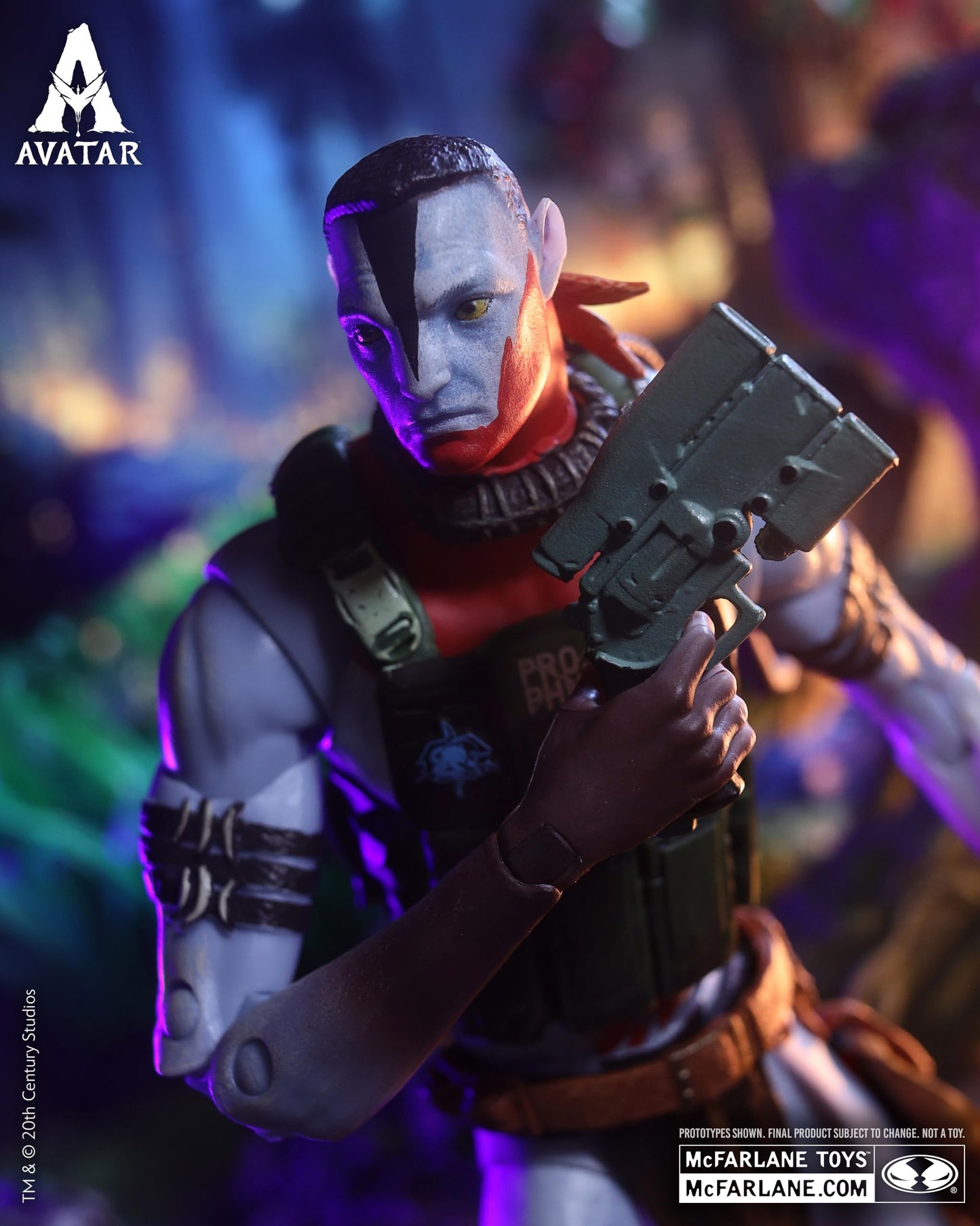 McFarlane Toys- Avatar: Fire and Ash Quaritch (Ash Warrior) 7in Action Figure McFarlane Collector Edition