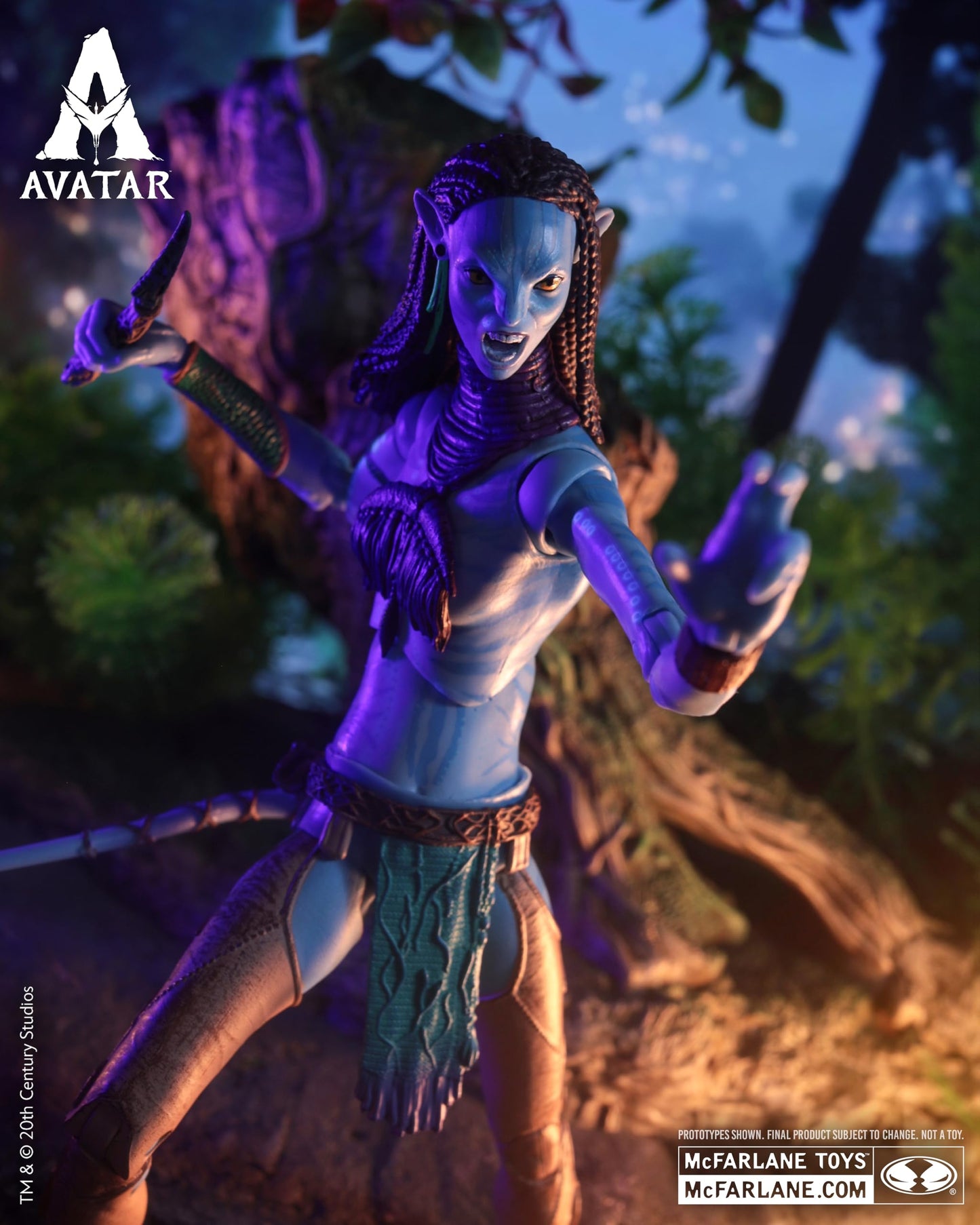McFarlane Toys- Avatar: Fire and Ash Neytiri (Omatikaya Warrior) 7in Action Figure McFarlane Collector Edition