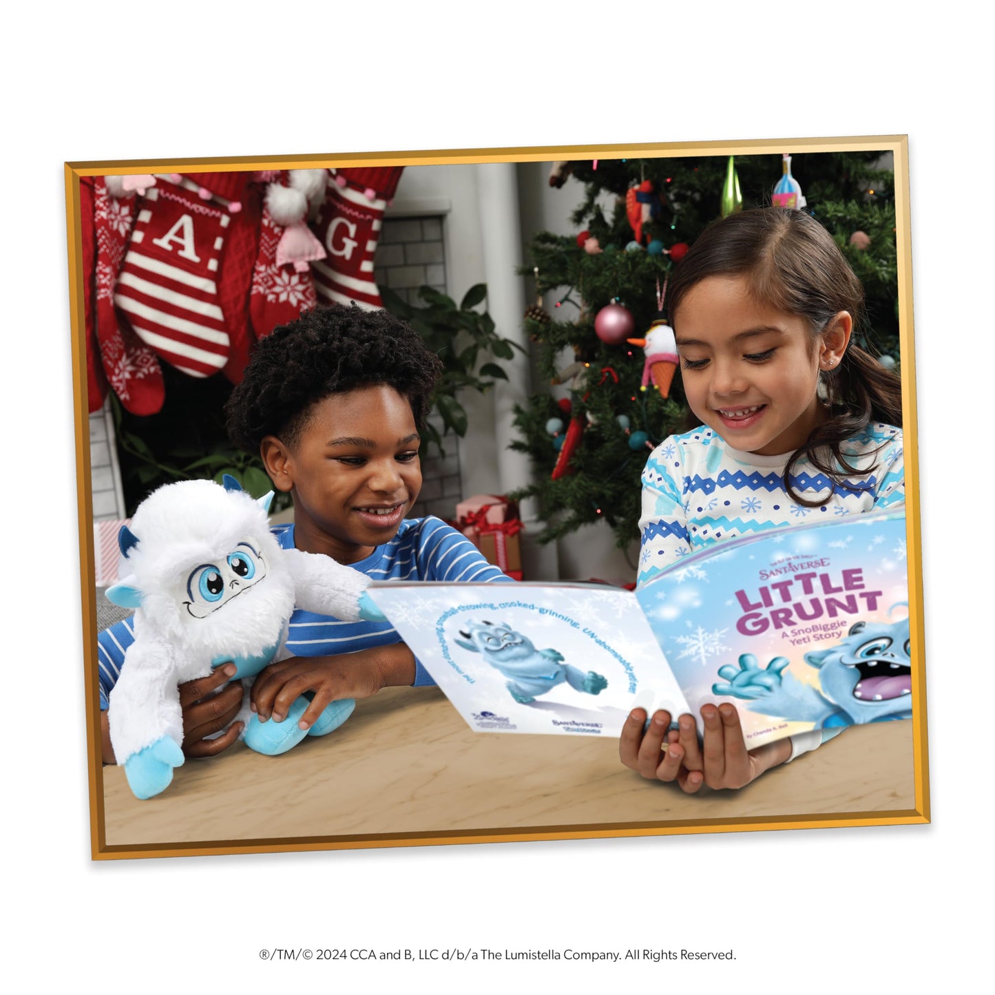 The Elf on the Shelf SnoBiggie Little Grunt Yeti - Huggable 12-Inch Plush Toy with Storybook – from The Creators of The Elf on the Shelf.
