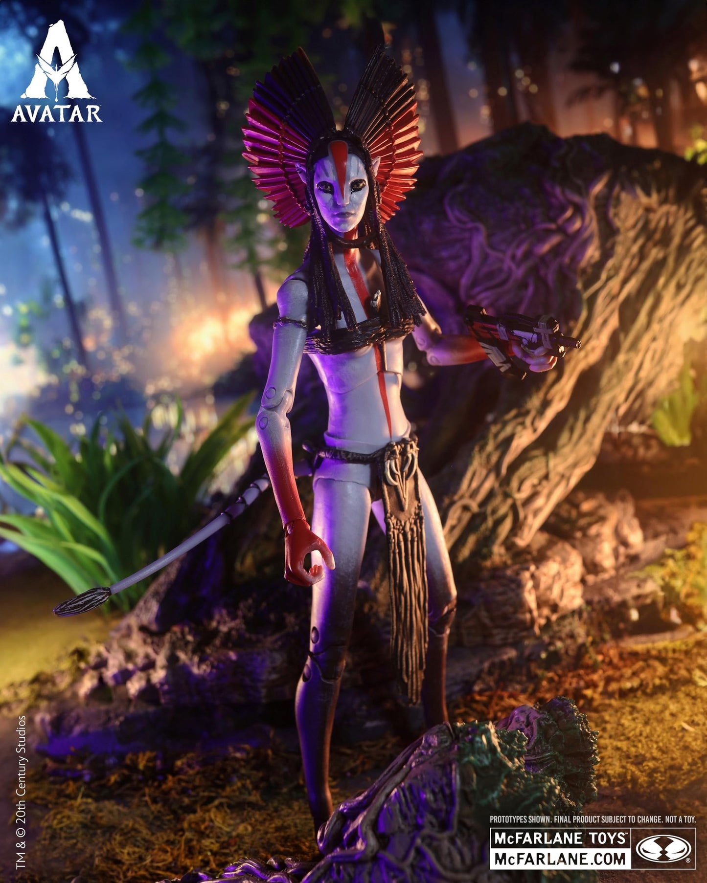 McFarlane Toys- Avatar: Fire and Ash Varang (Mangkwan Leader) 7in Action Figure McFarlane Collector Edition