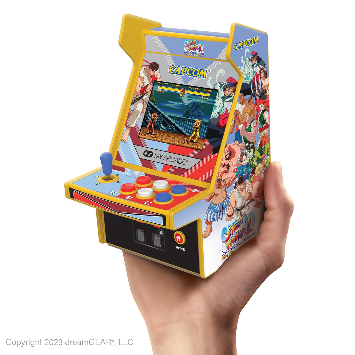My Arcade Super Street Fighter II Micro Player Pro: Capcom Games, Classic Arcades, 2 Games in 1