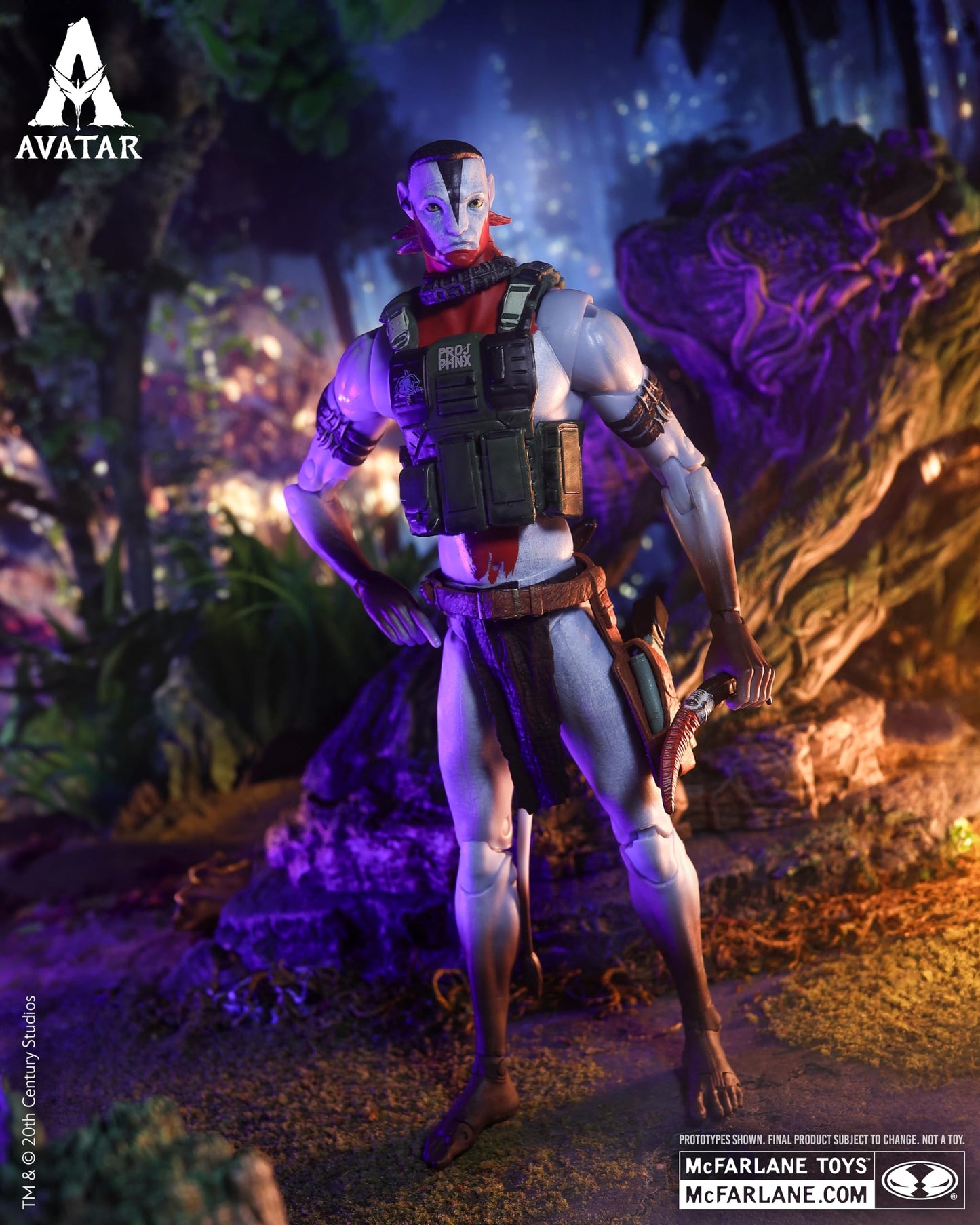McFarlane Toys- Avatar: Fire and Ash Quaritch (Ash Warrior) 7in Action Figure McFarlane Collector Edition