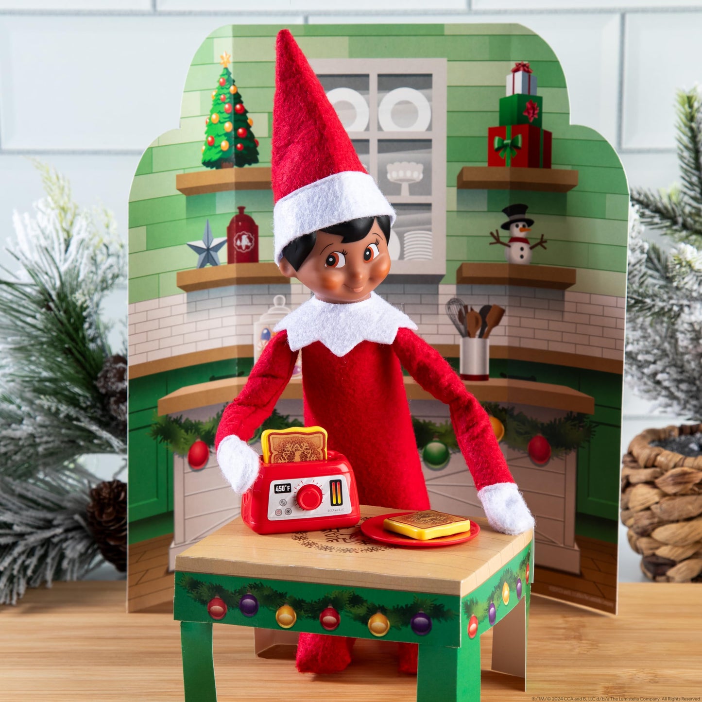 The Elf on the Shelf 24-Day Ultimate Kit – Official Elf Accessories with 70+ Props, Idea Cards, and Backdrops – Easy Elf on The Shelf Ideas for Kids – Christmas Decorations – Scout Elf Not Included.