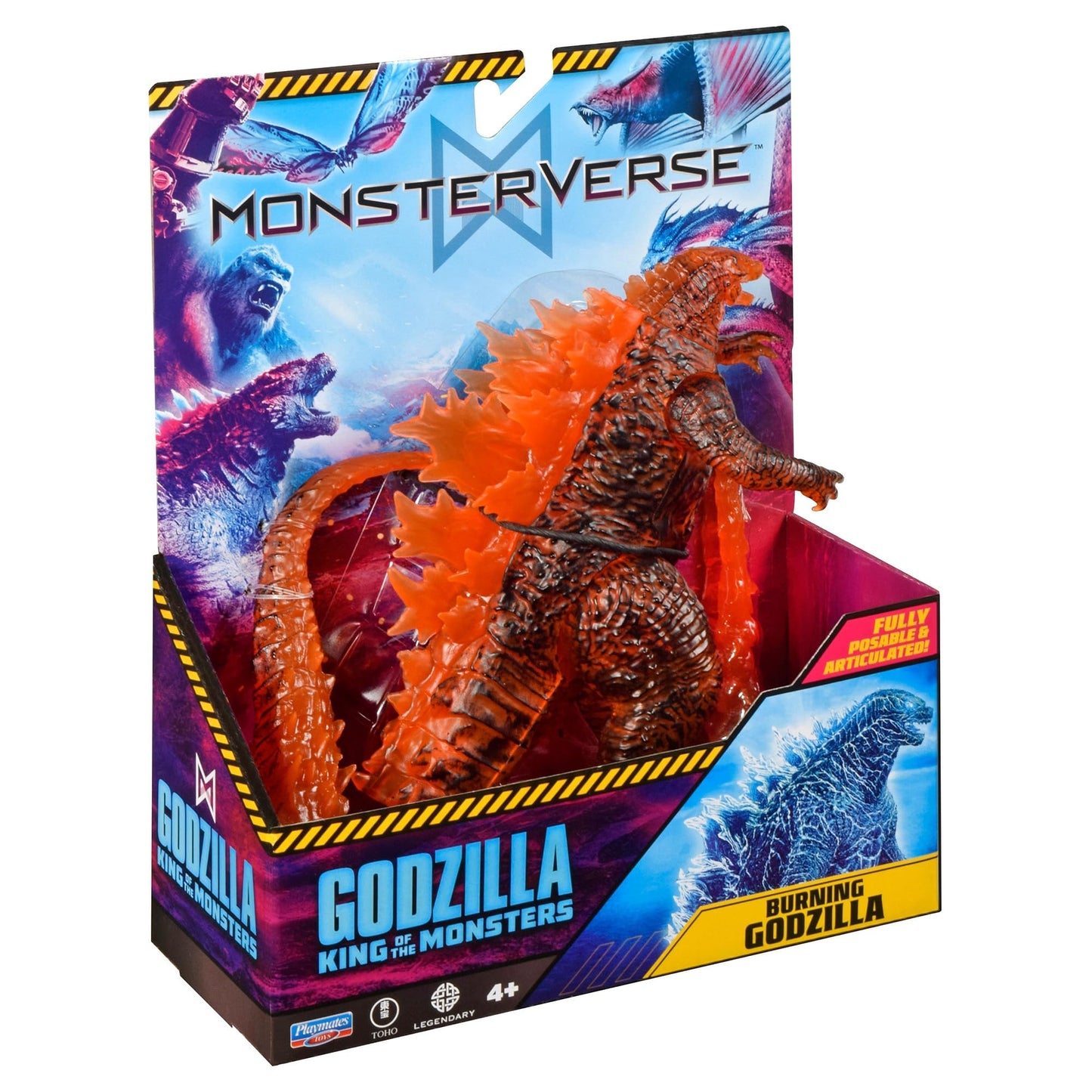PlayMates MonsterVerse Burning Godzilla King of The Monsters