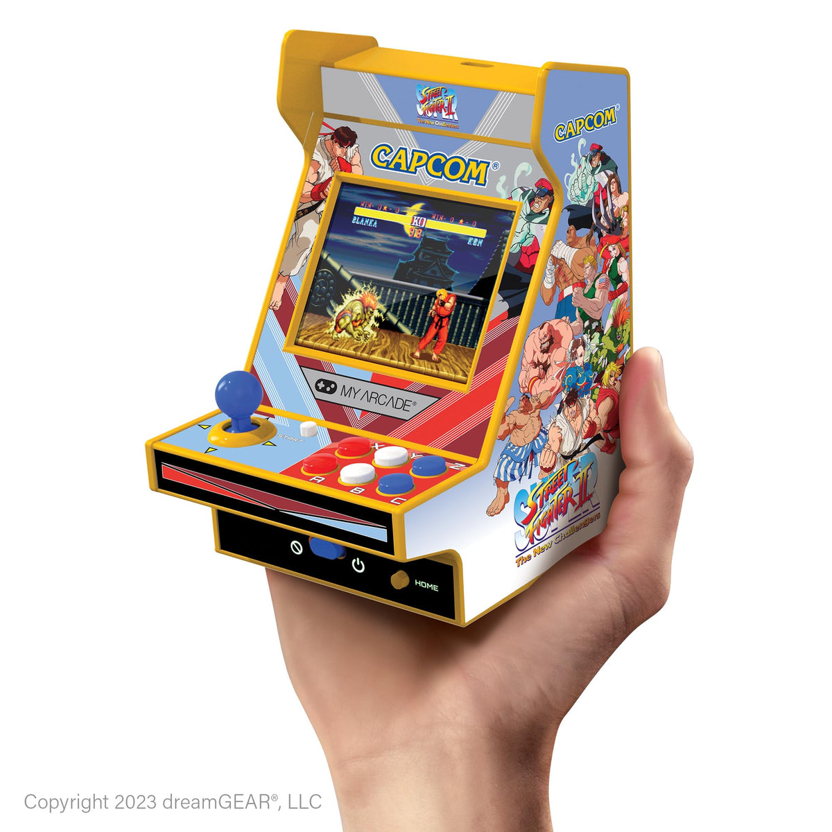 My Arcade Super Street Fighter II Nano Player: Retro Gaming, 2 Games