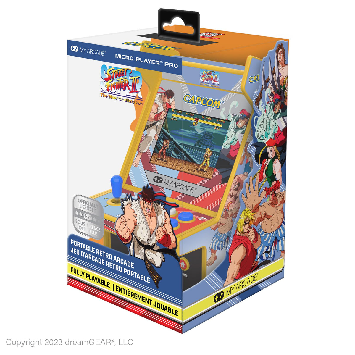 My Arcade Super Street Fighter II Micro Player Pro: Capcom Games, Classic Arcades, 2 Games in 1