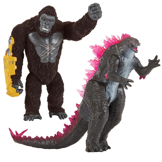 MonsterVerse Real Feel Kong & Godzilla 2-Pack by Playmates Toys