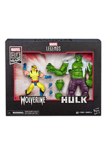Marvel Legends 80th Anniversary Wolverine and Hulk 6-Inch Action Figures - Exclusive