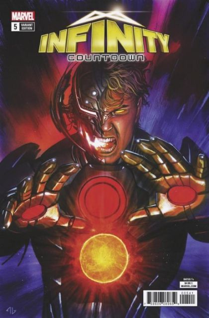 Infinity Countdown #5D (Variant Adi Granov Ultron Holds Infinity Cover)