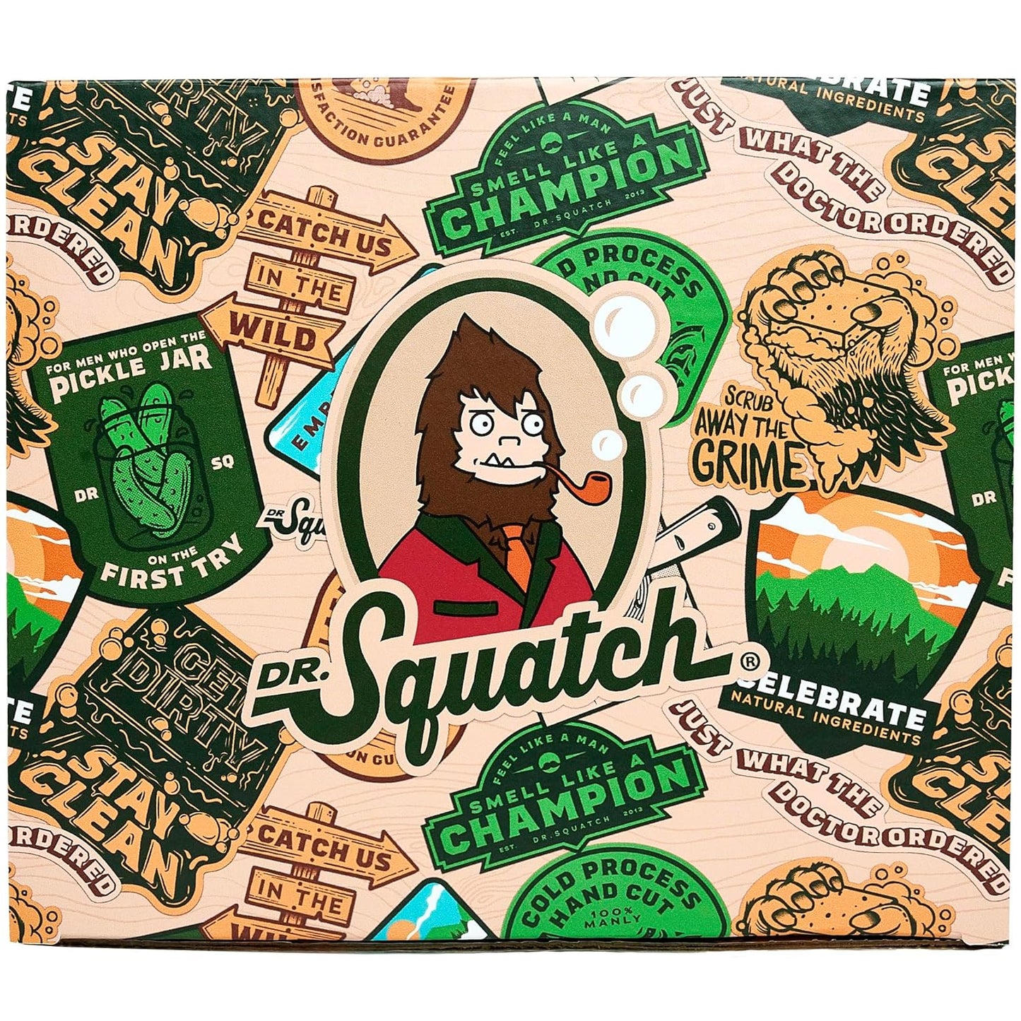 Dr. Squatch Natural Bar Soap for Men