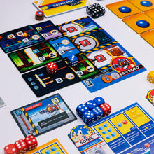 KESS - Sonic Roll Board Game: Roll Through 4 Classic Zones, 1-4 Players Thrilling Tabletop Adventure Game for Ages 14+