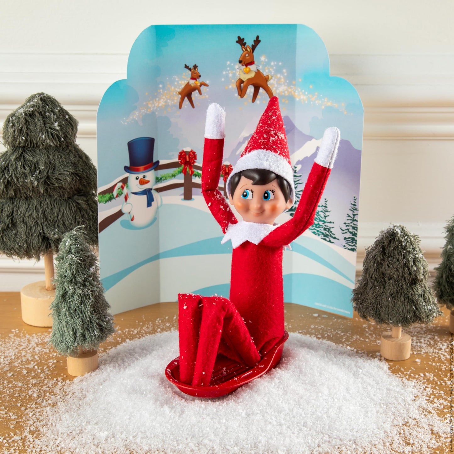 The Elf on the Shelf 24-Day Ultimate Kit – Official Elf Accessories with 70+ Props, Idea Cards, and Backdrops – Easy Elf on The Shelf Ideas for Kids – Christmas Decorations – Scout Elf Not Included.