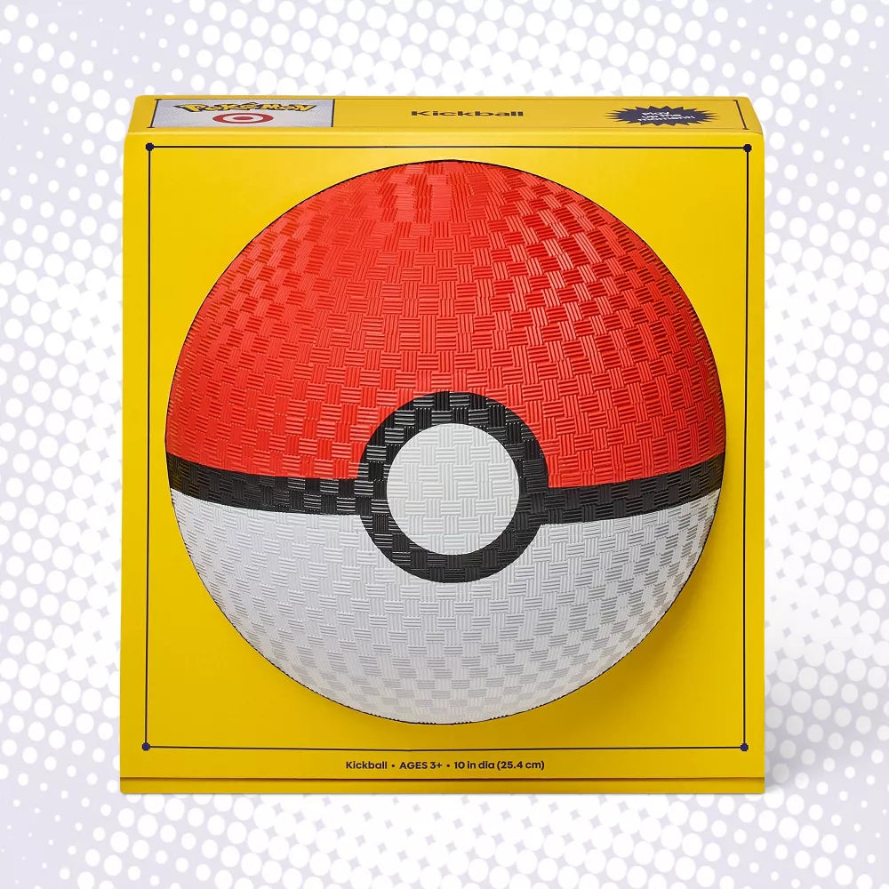 Pokémon Poké Ball Kickball – Indoor & Outdoor Play Ball (10")