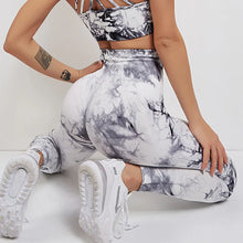 Tie Dye Seamless High Waist Yoga Pants