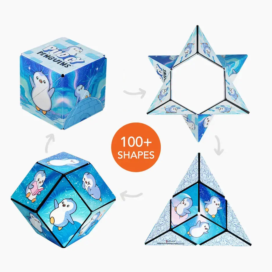 Shashibo Pudgy Penguins Series Magnetic Puzzle Cube