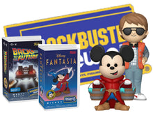 Funko x Blockbuster Rewind Originals - Batman, Fantasia, Ghostbusters, TMNT, Sealed