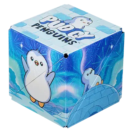 Shashibo Pudgy Penguins Series Magnetic Puzzle Cube
